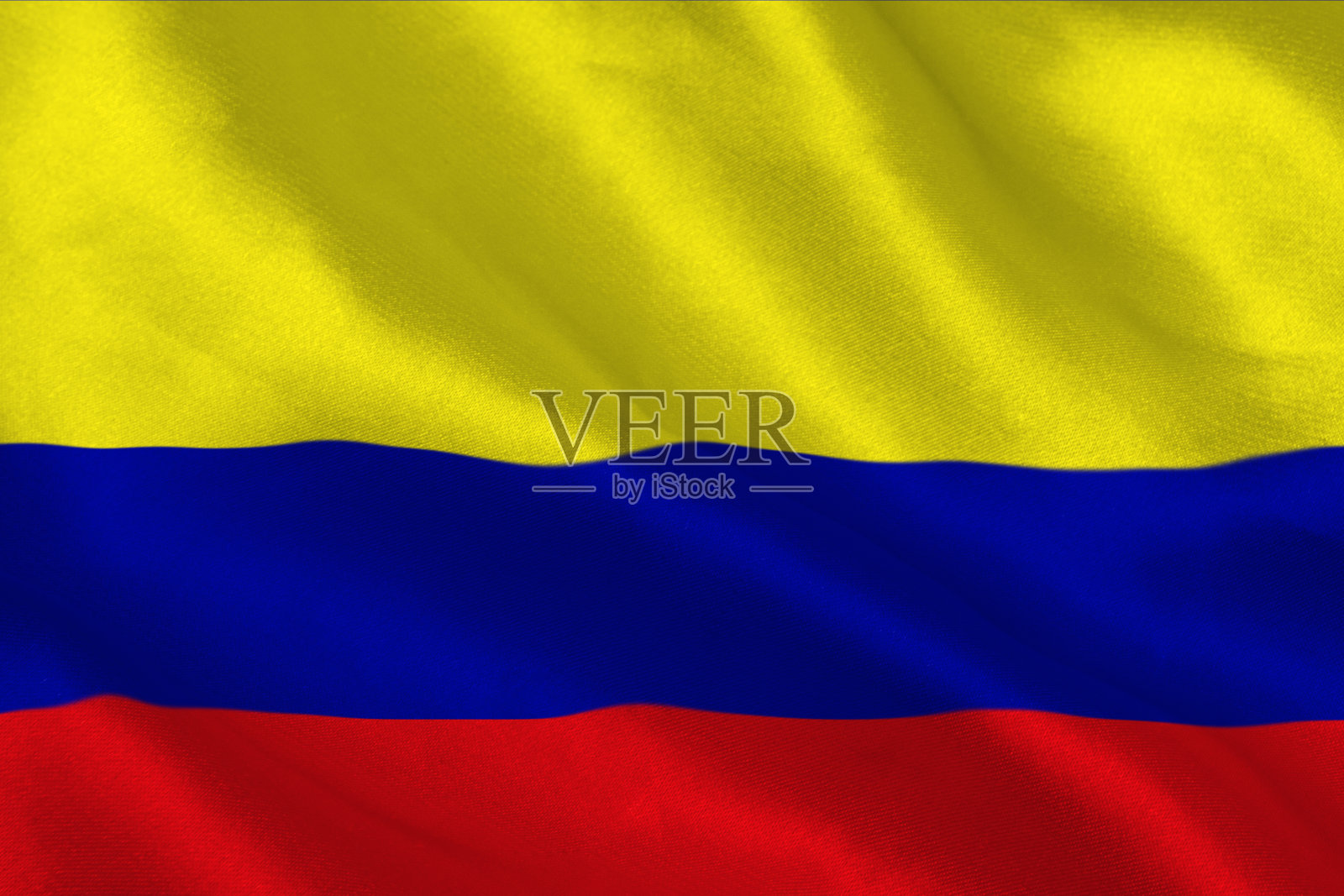 哥伦比亚的旗帜照片摄影图片