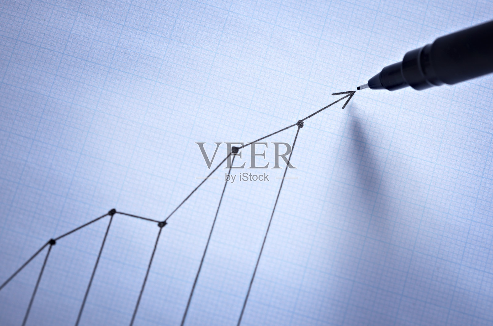 图表为金融业务照片摄影图片