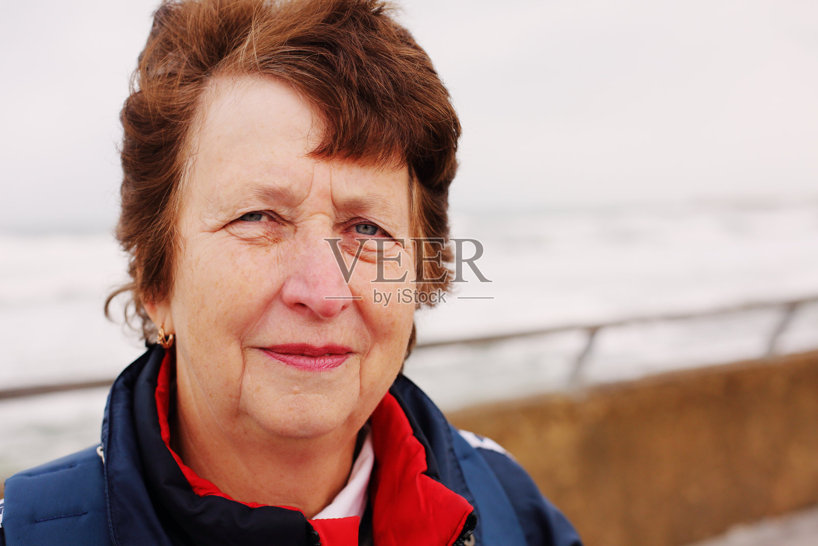 年长女性画像照片摄影图片