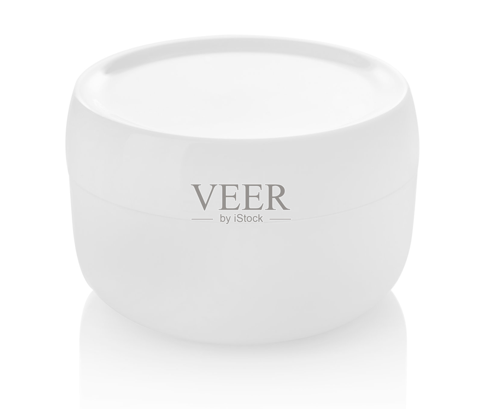 空白的奶油罐子照片摄影图片