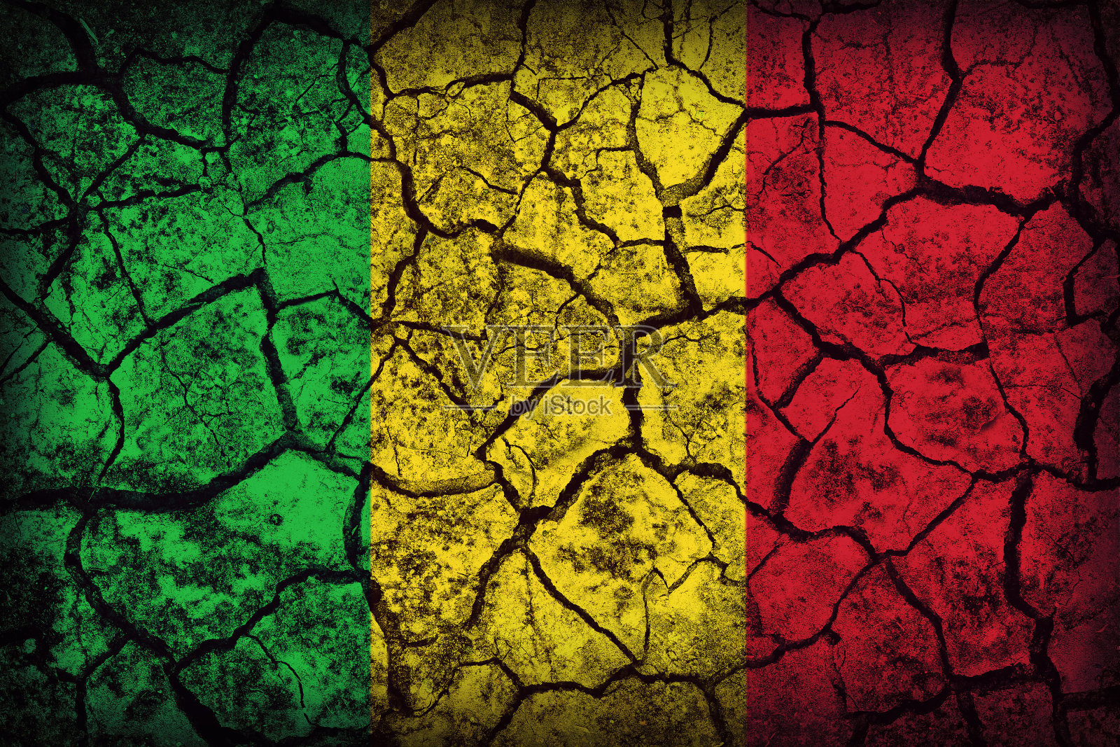 马里旗图案,复古复古风格照片摄影图片