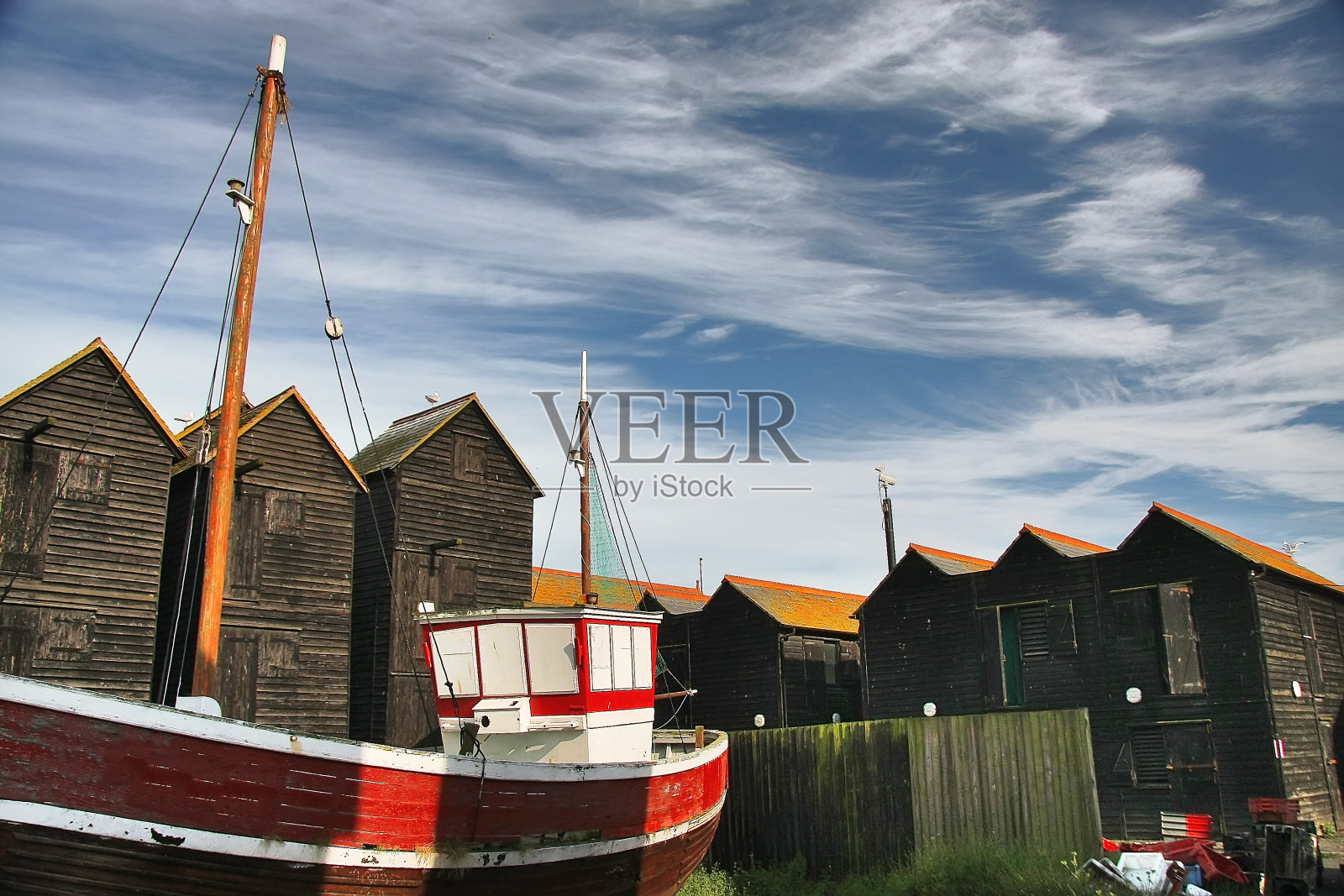 黑斯廷斯的房子,英国照片摄影图片