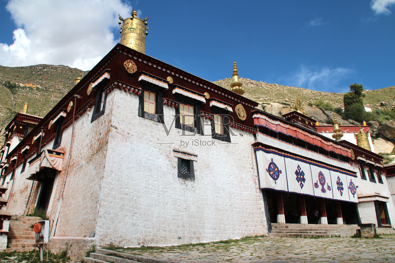 色拉寺照片摄影图片