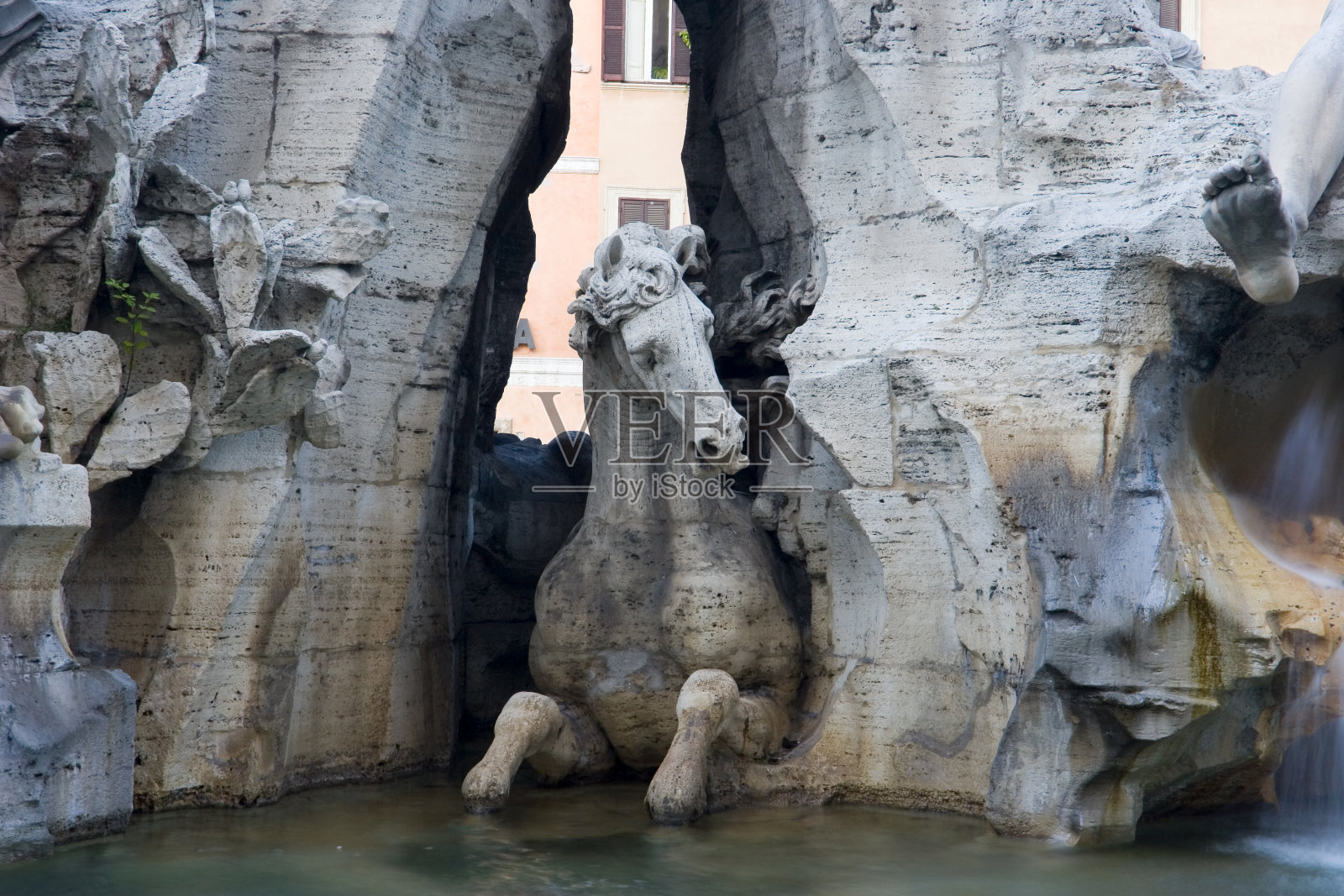 四河喷泉照片摄影图片