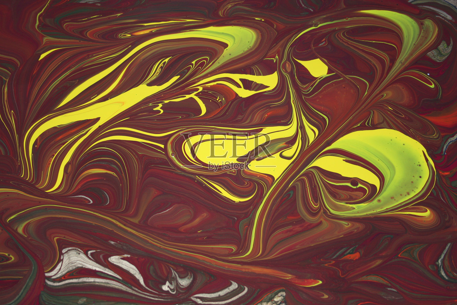 颜料混合照片摄影图片