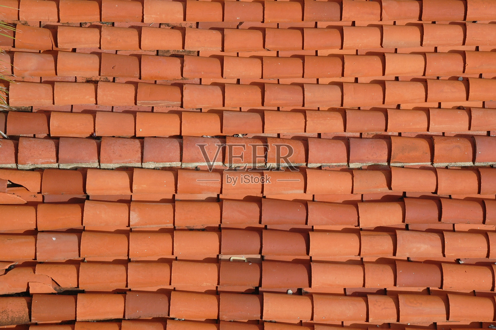 红色的屋顶照片摄影图片