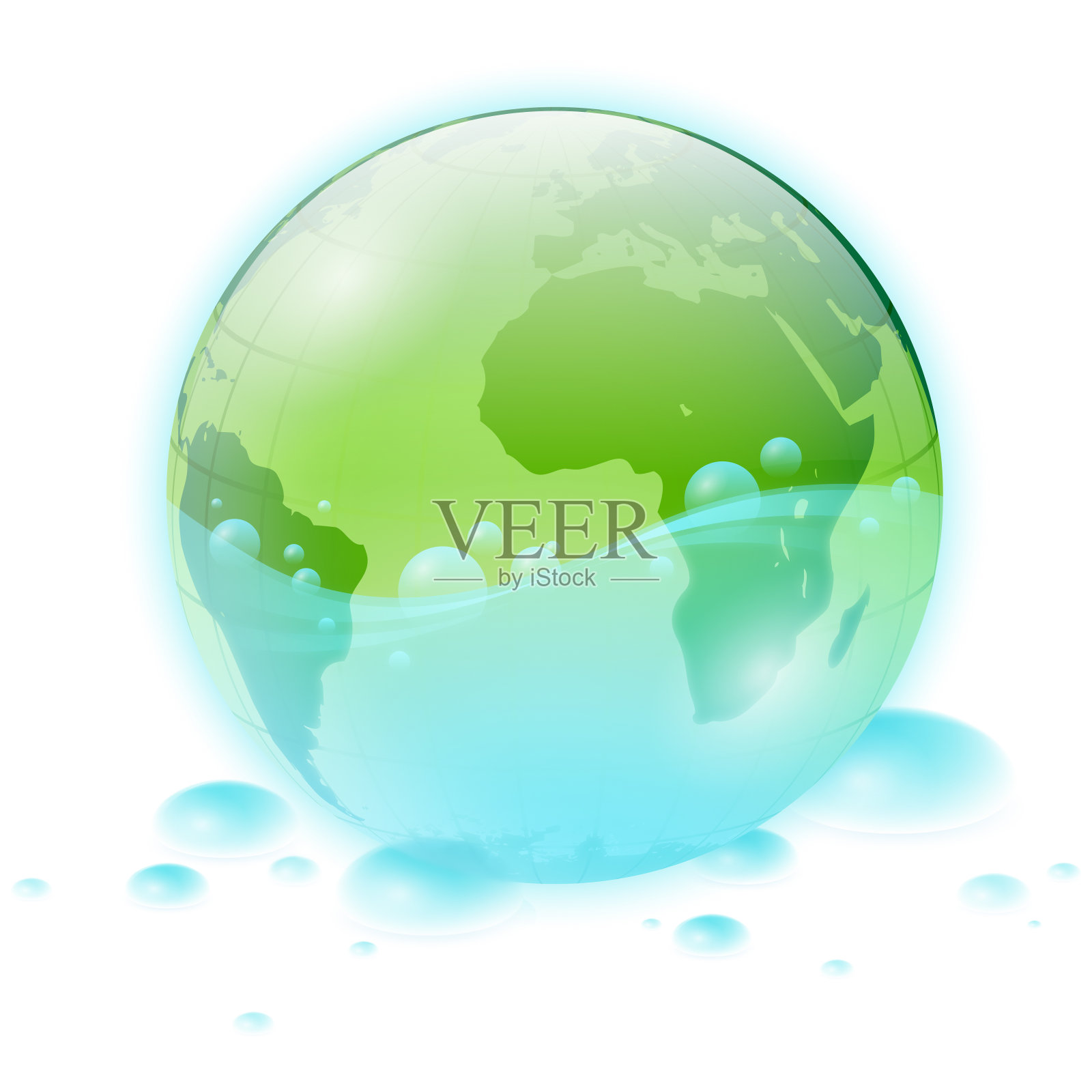 地球行星设计与水滴照片摄影图片