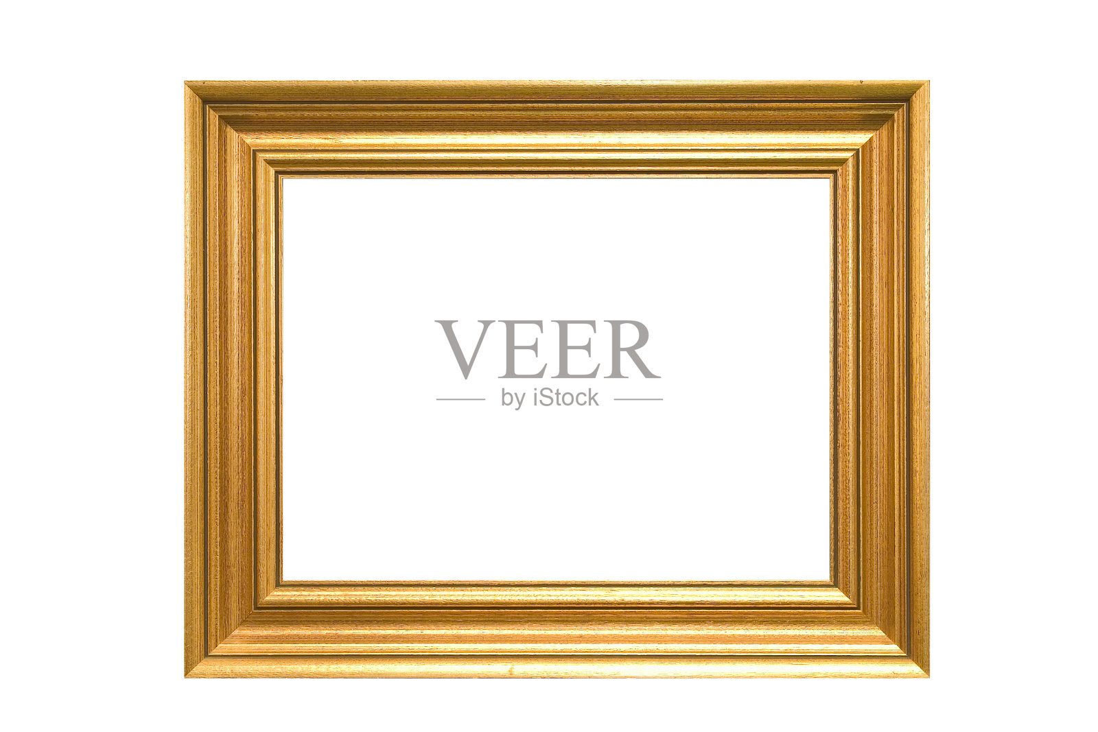 金色斜面相框与无图照片摄影图片