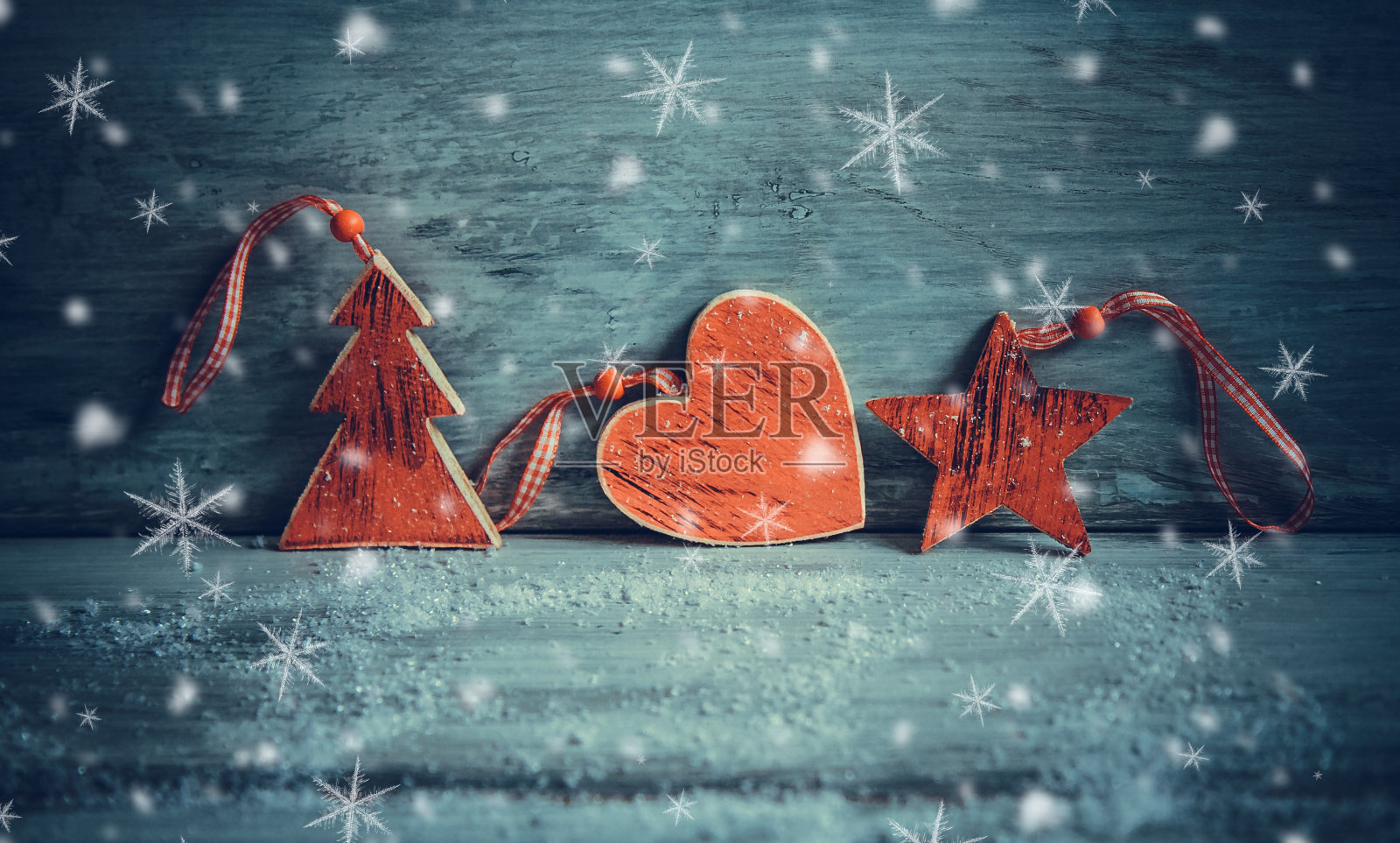 圣诞装饰品照片摄影图片