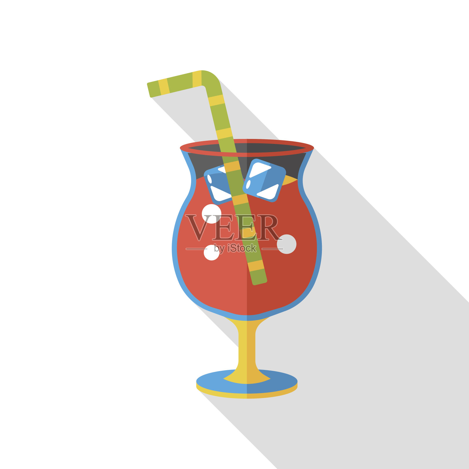 饮料饮料平面图标插画图片素材