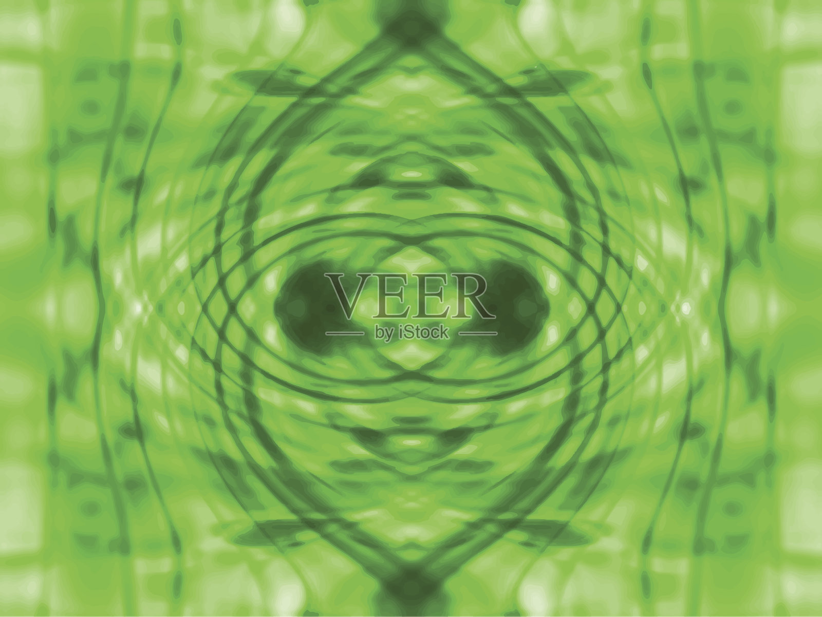 绿色抽象背景向量插画图片素材