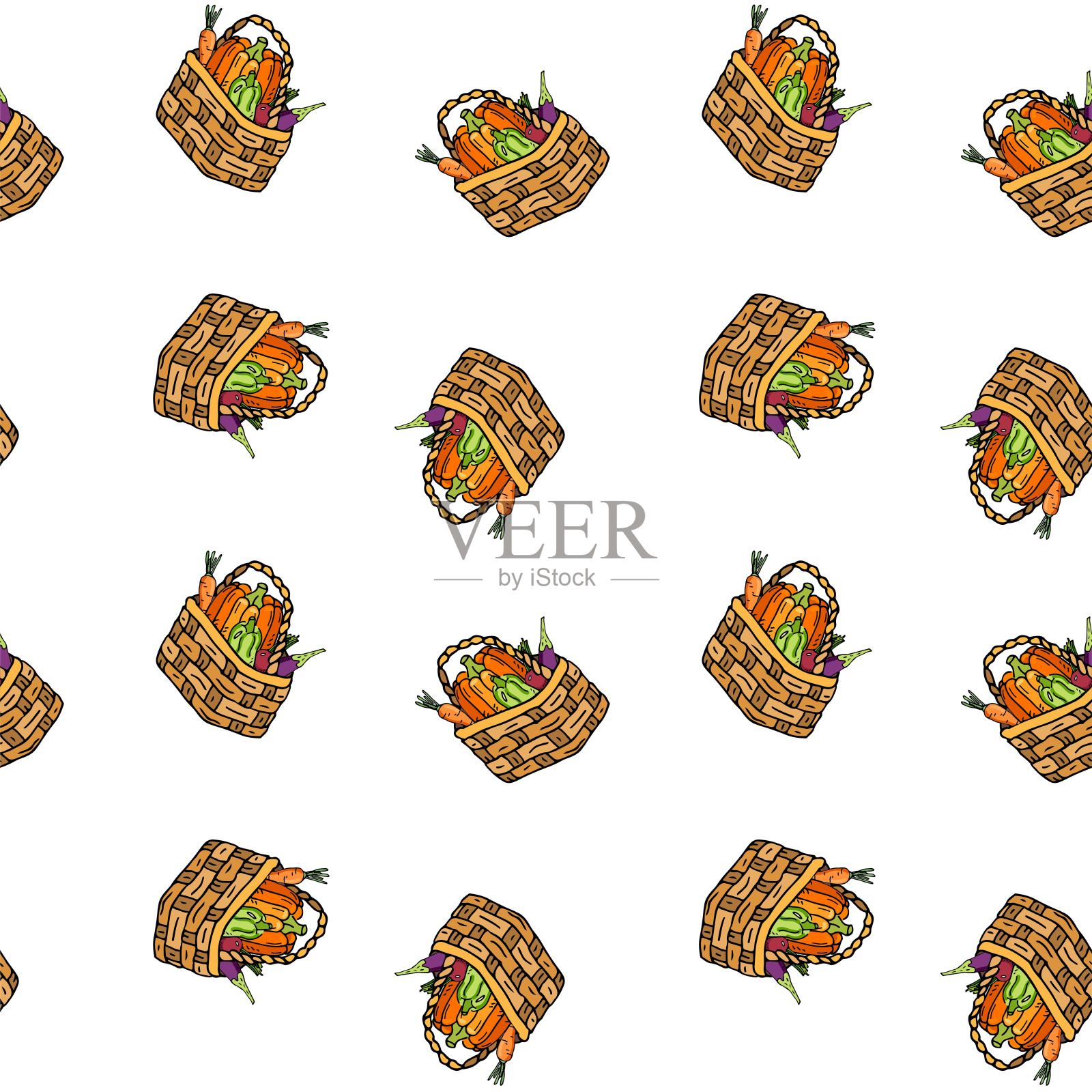 感恩节图标合集插画图片素材