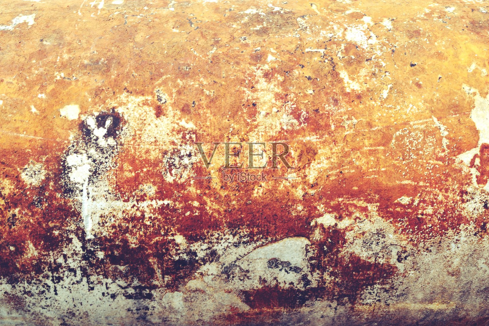 混凝土表面有棕色污渍照片摄影图片