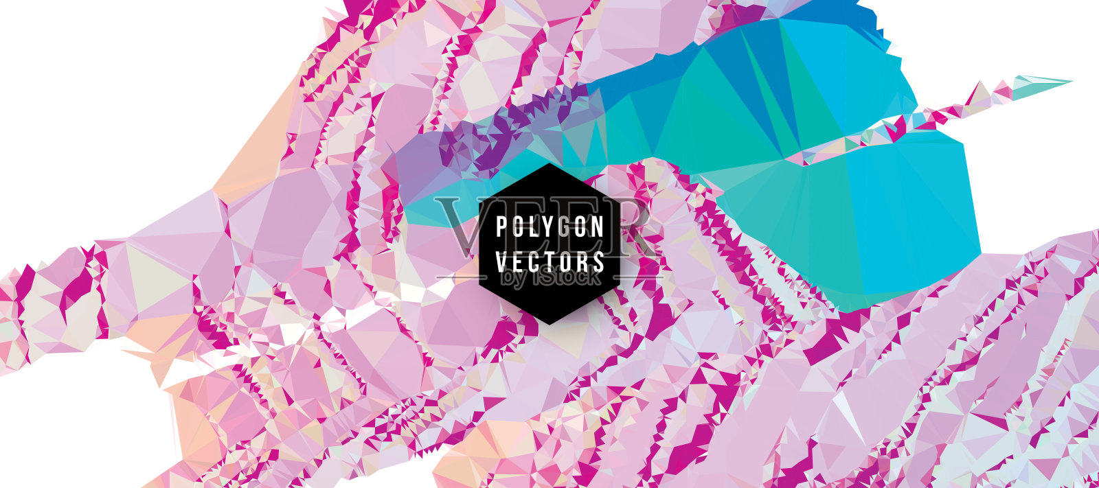 摘要多边形矢量背景插画图片素材