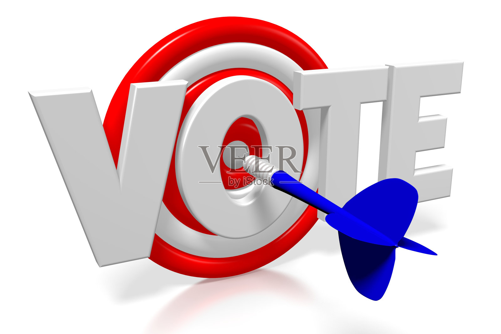 3D飞镖-投票照片摄影图片