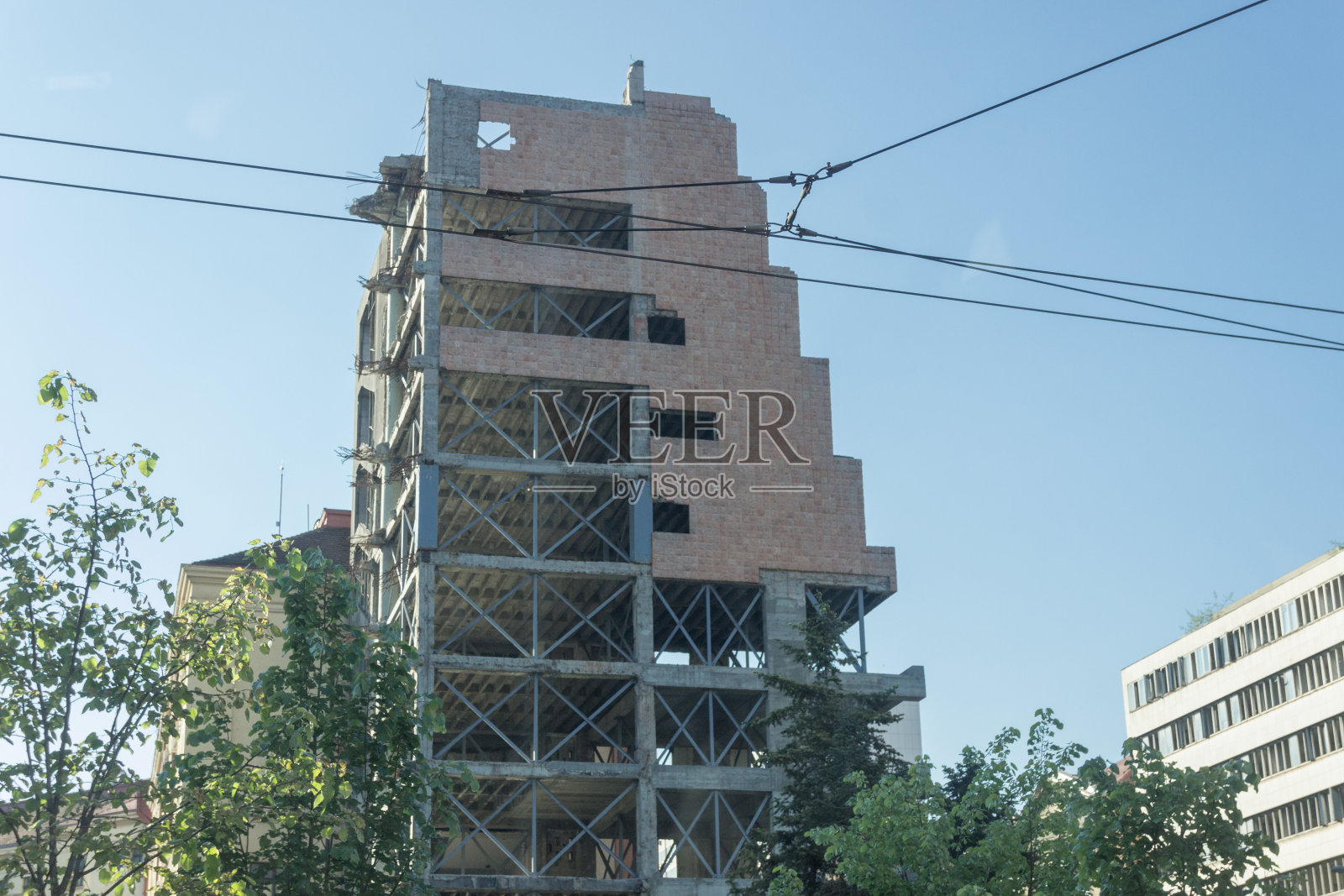 总参谋部,塞尔维亚贝尔格莱德照片摄影图片