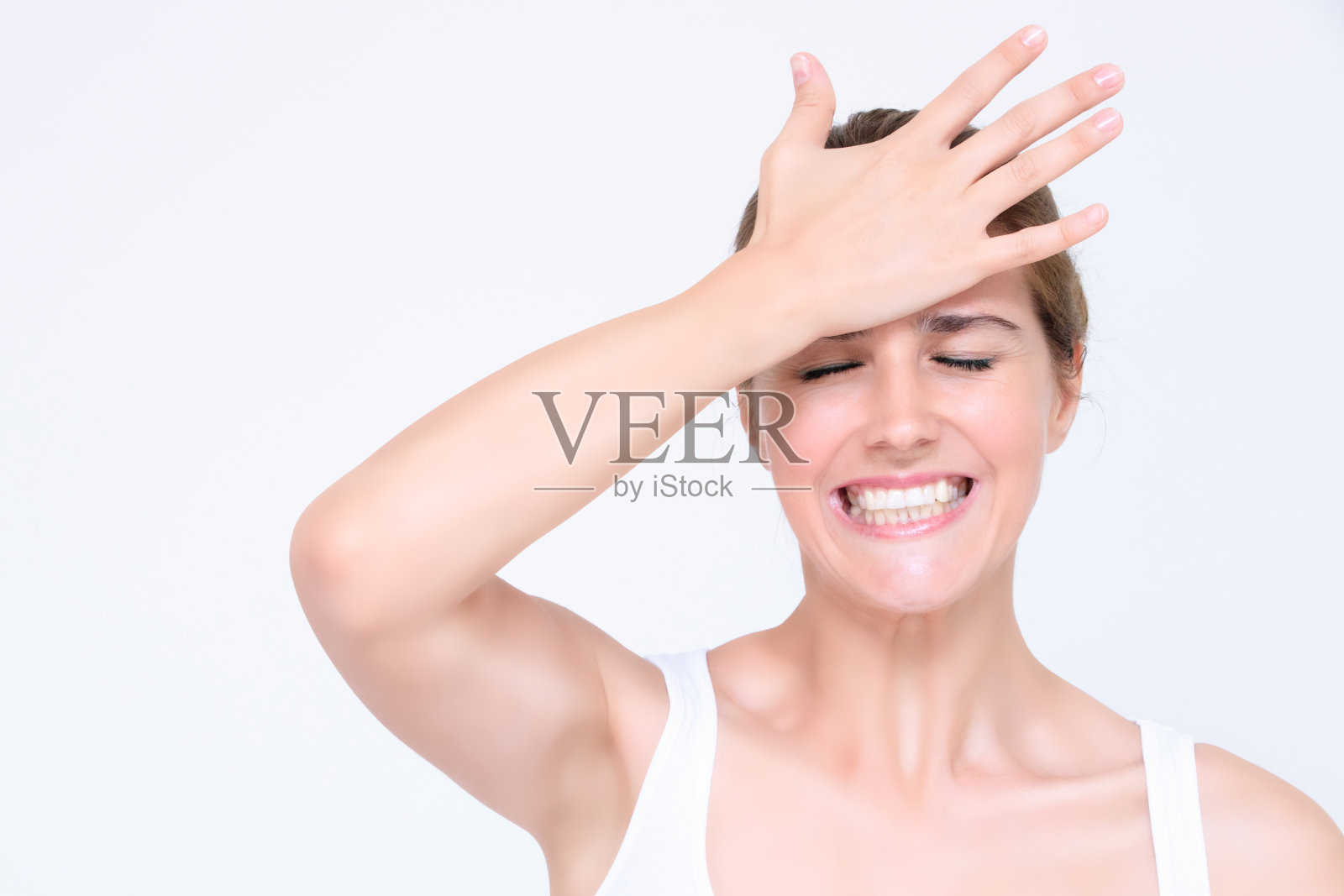 面对模拟照片摄影图片