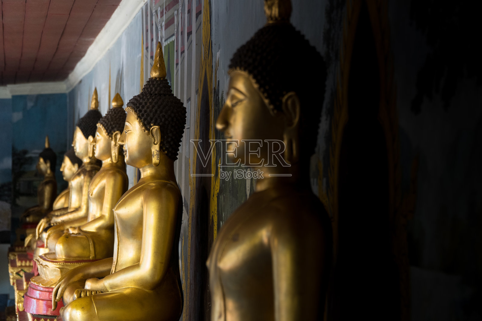 泰国素贴寺的佛祖照片摄影图片