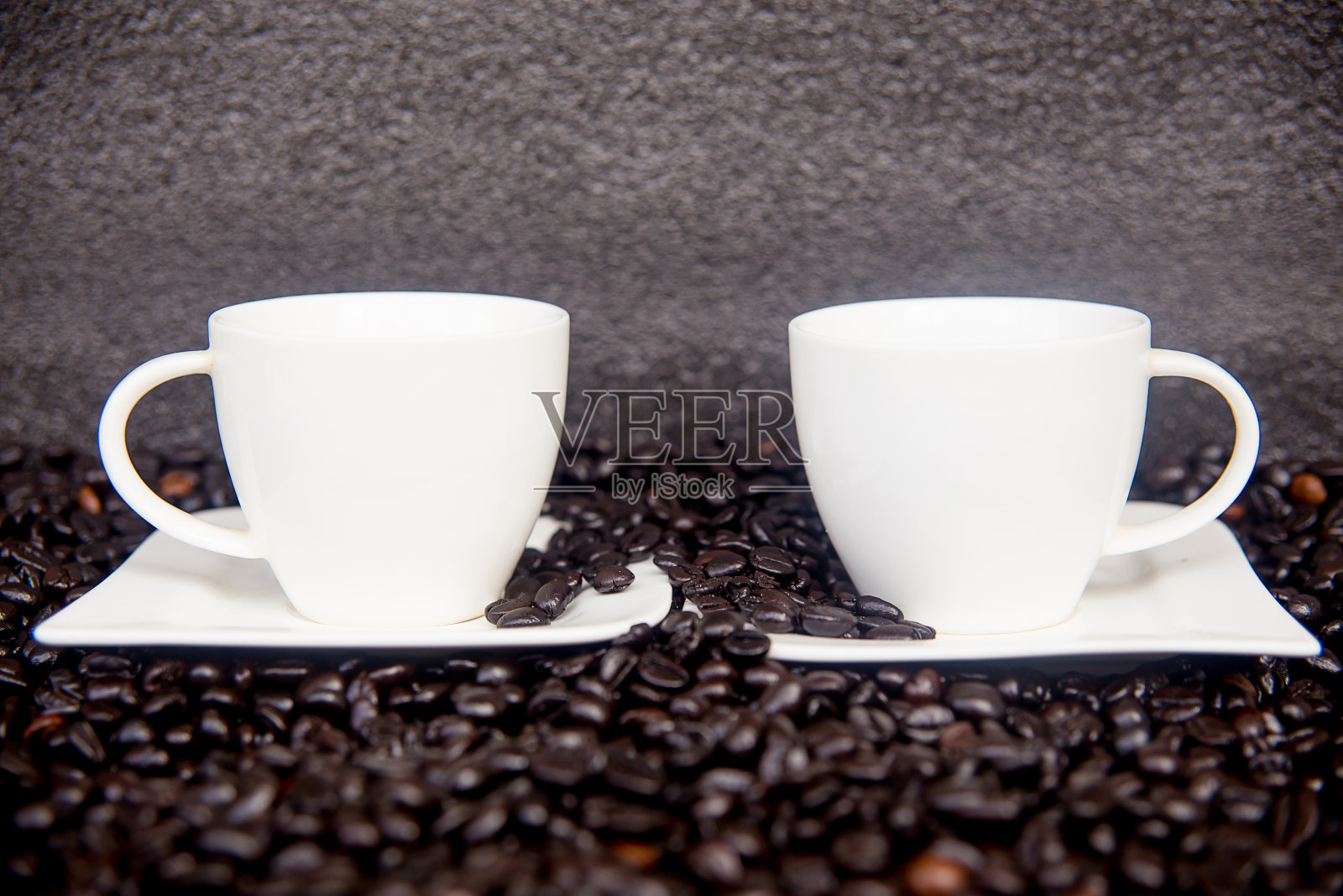 咖啡豆组合照片摄影图片