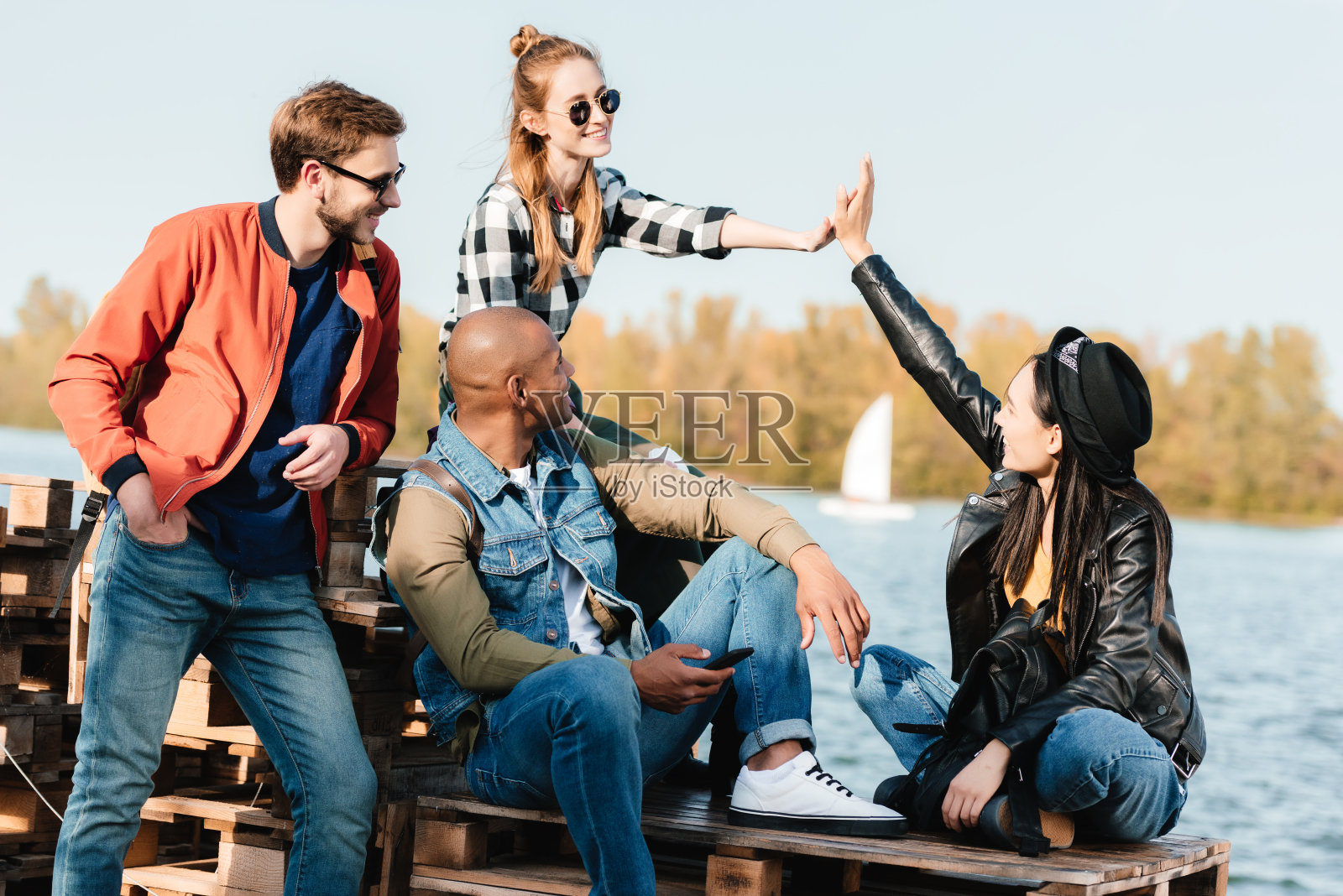 多元文化的朋友照片摄影图片