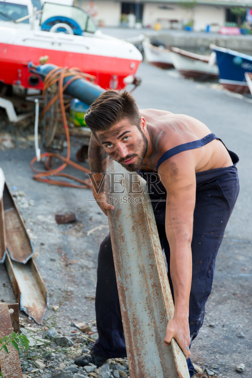 男人在工作照片摄影图片