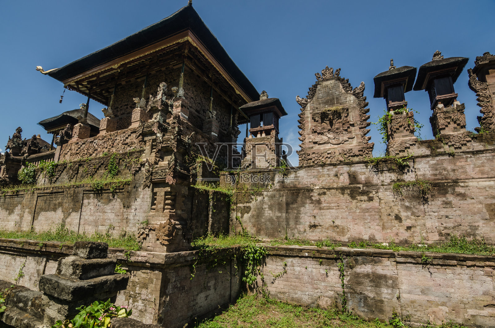 美丽的古老寺庙pura beji照片摄影图片