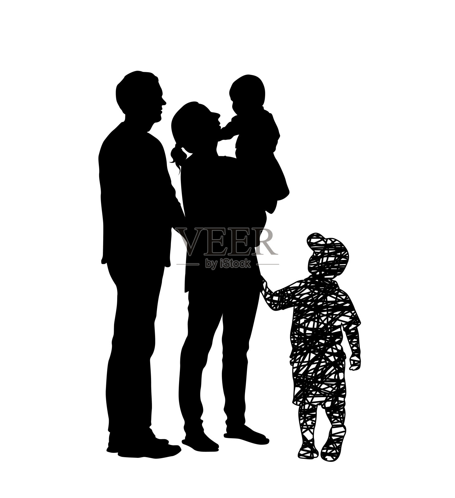 被遗忘插画图片素材