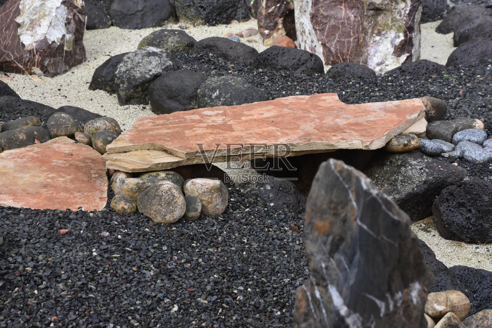 禅意花园照片摄影图片