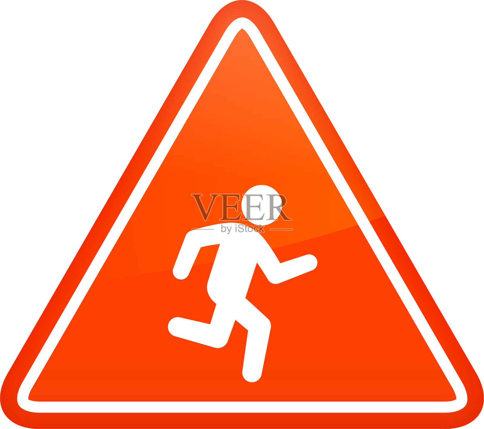 慢跑的人。插画图片素材