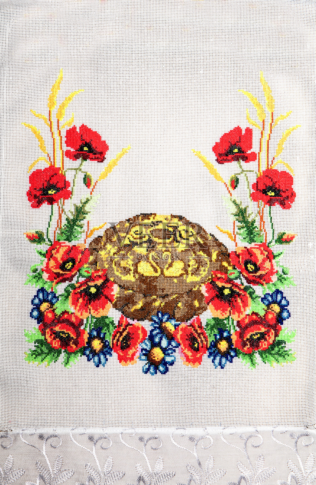 乌克兰民间刺绣,手工制作插画图片素材