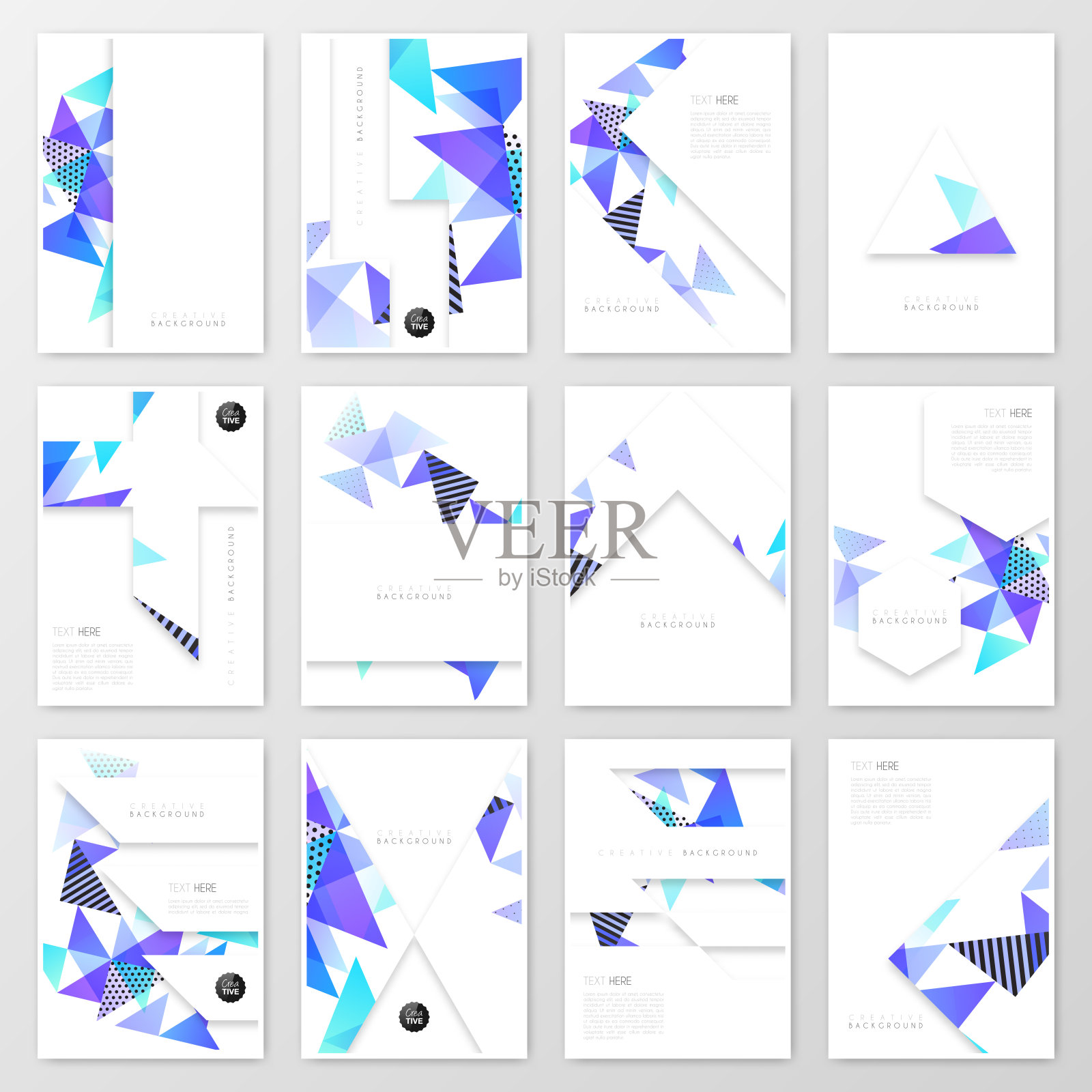 宣传册模板布局,封面设计,商业年度报告,传单,杂志设计模板素材