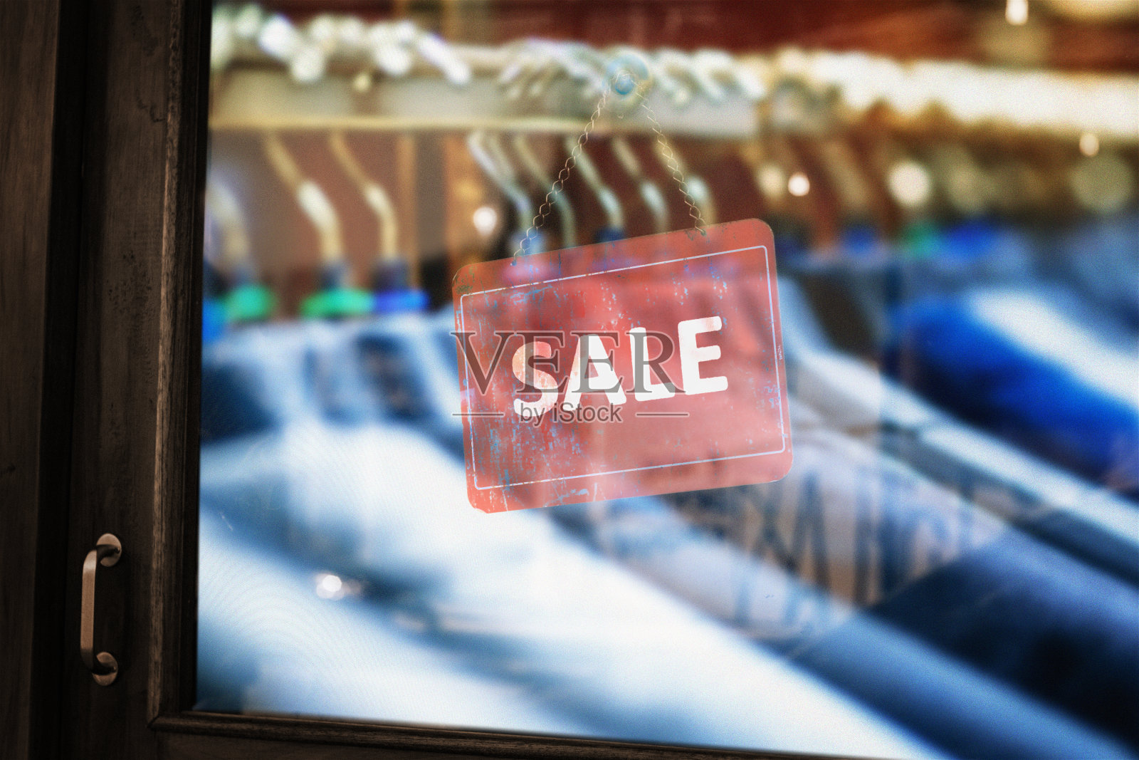 销售衣服商店照片摄影图片