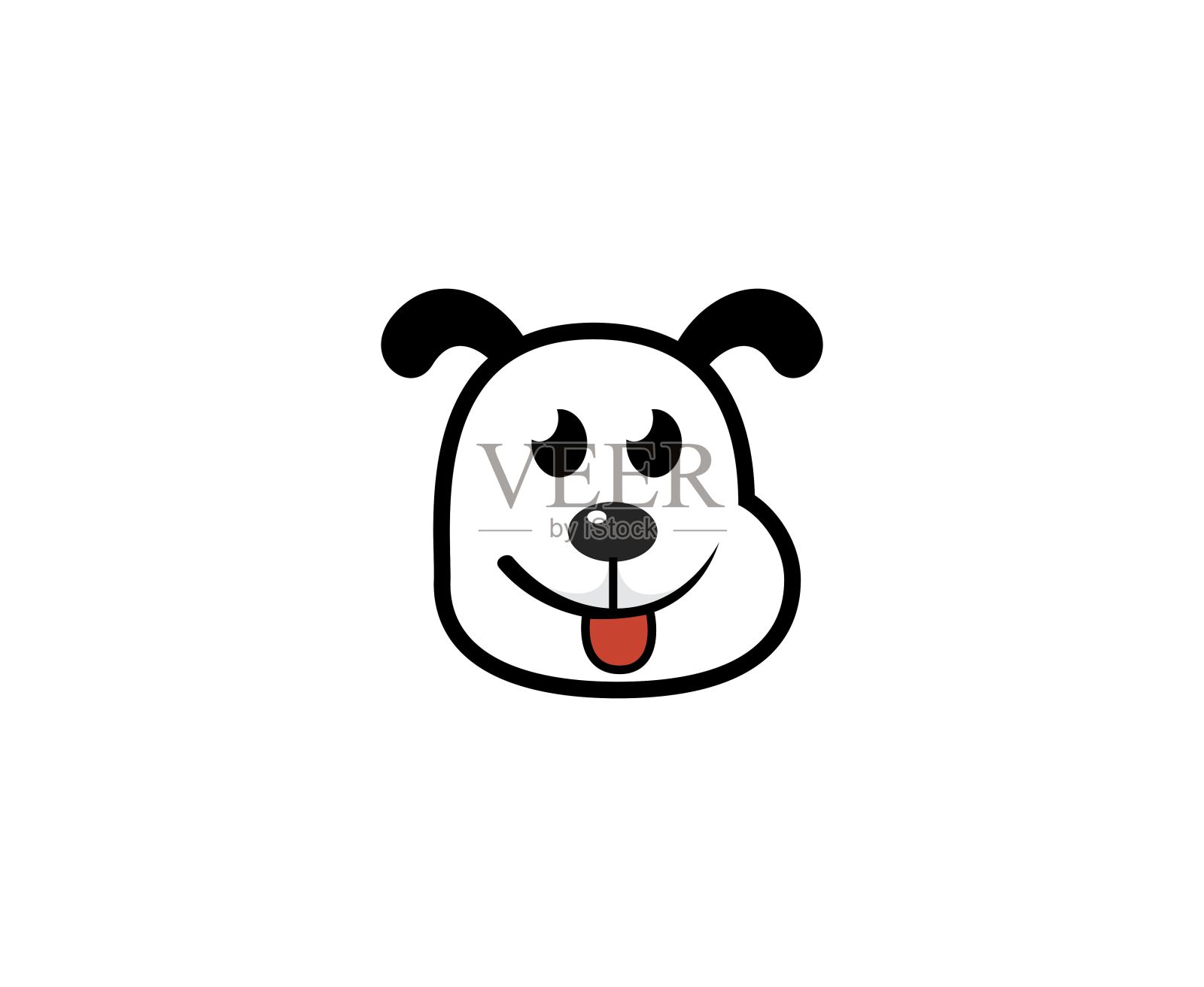 狗图标设计元素图片