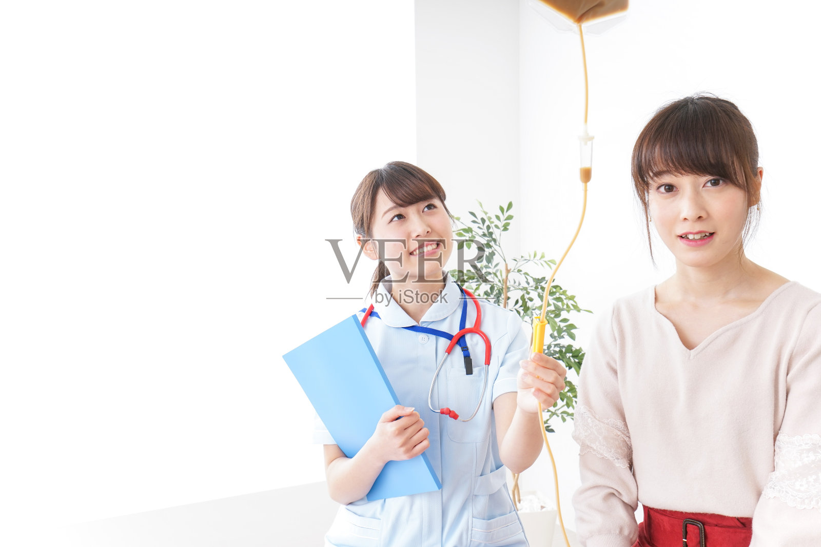 接受治疗的妇女照片摄影图片