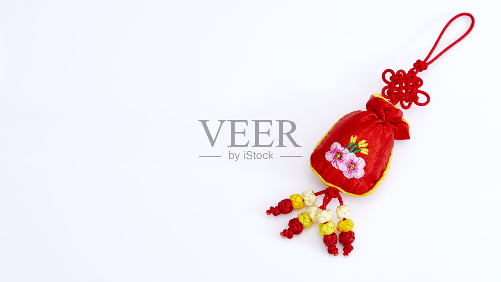 春节礼品包及装饰照片摄影图片