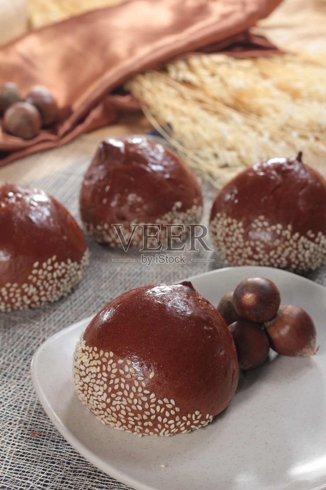 面包和烤面包照片摄影图片