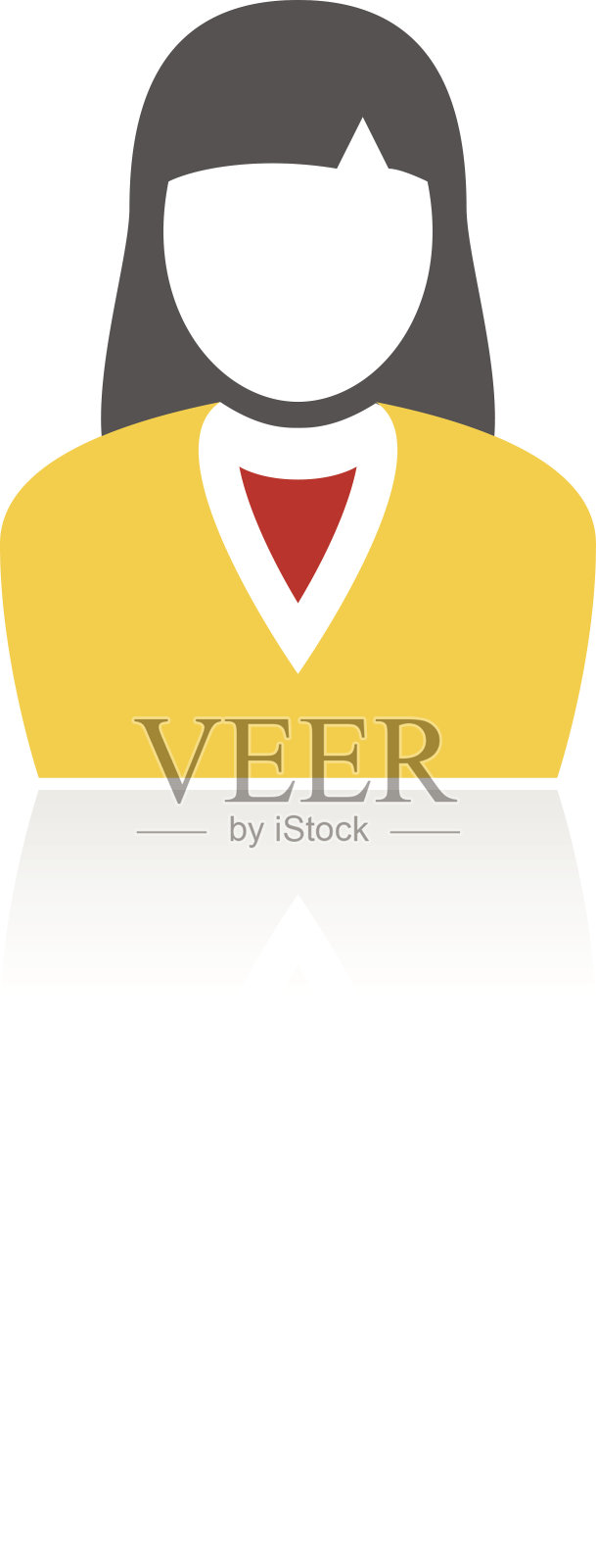 口音系列女商人图标图标素材