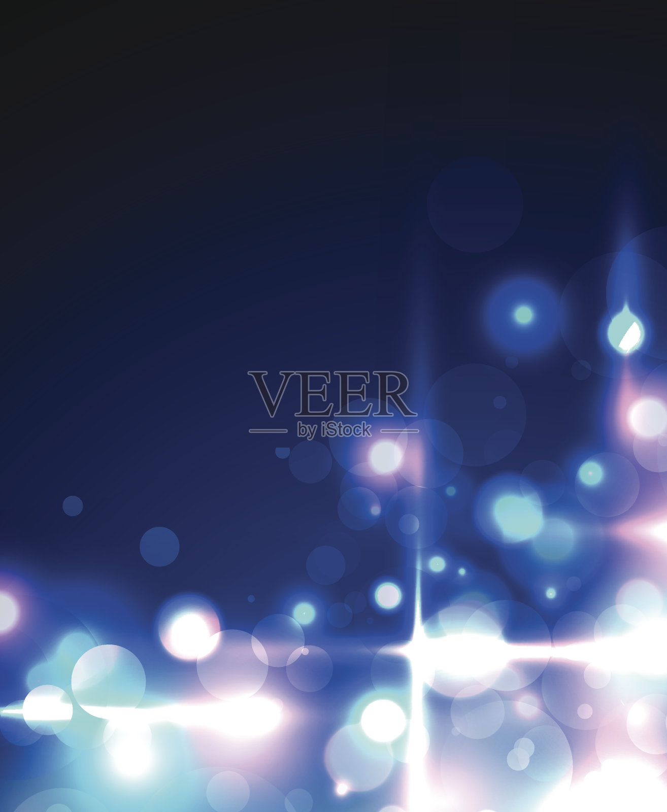 抽象的透明圈插画图片素材