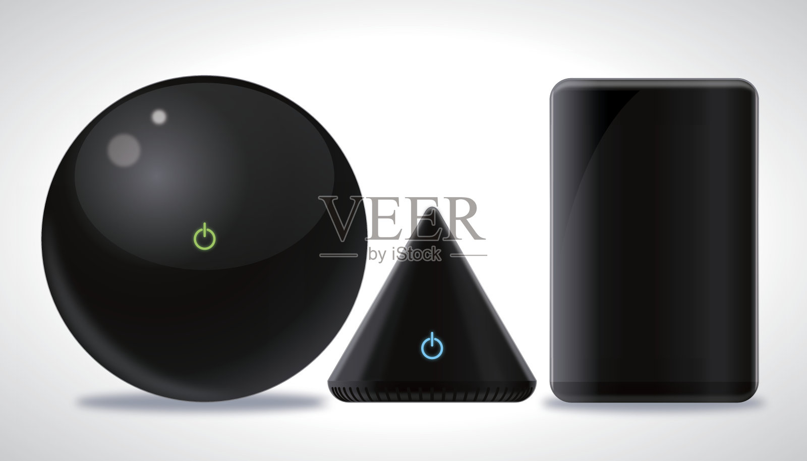 简单设计桌面电脑插画图片素材