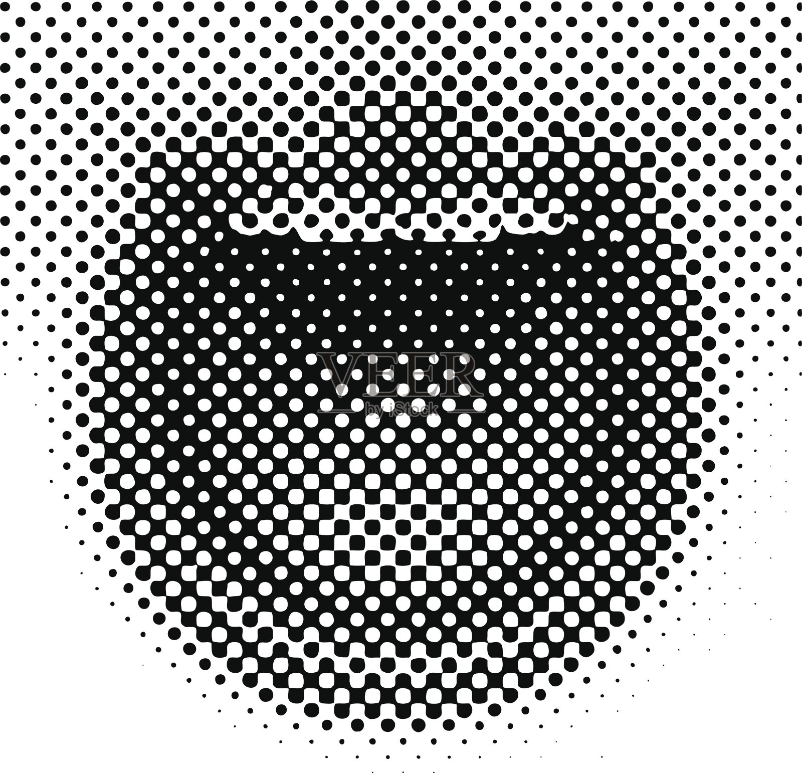 复古的沟通尖叫插画图片素材