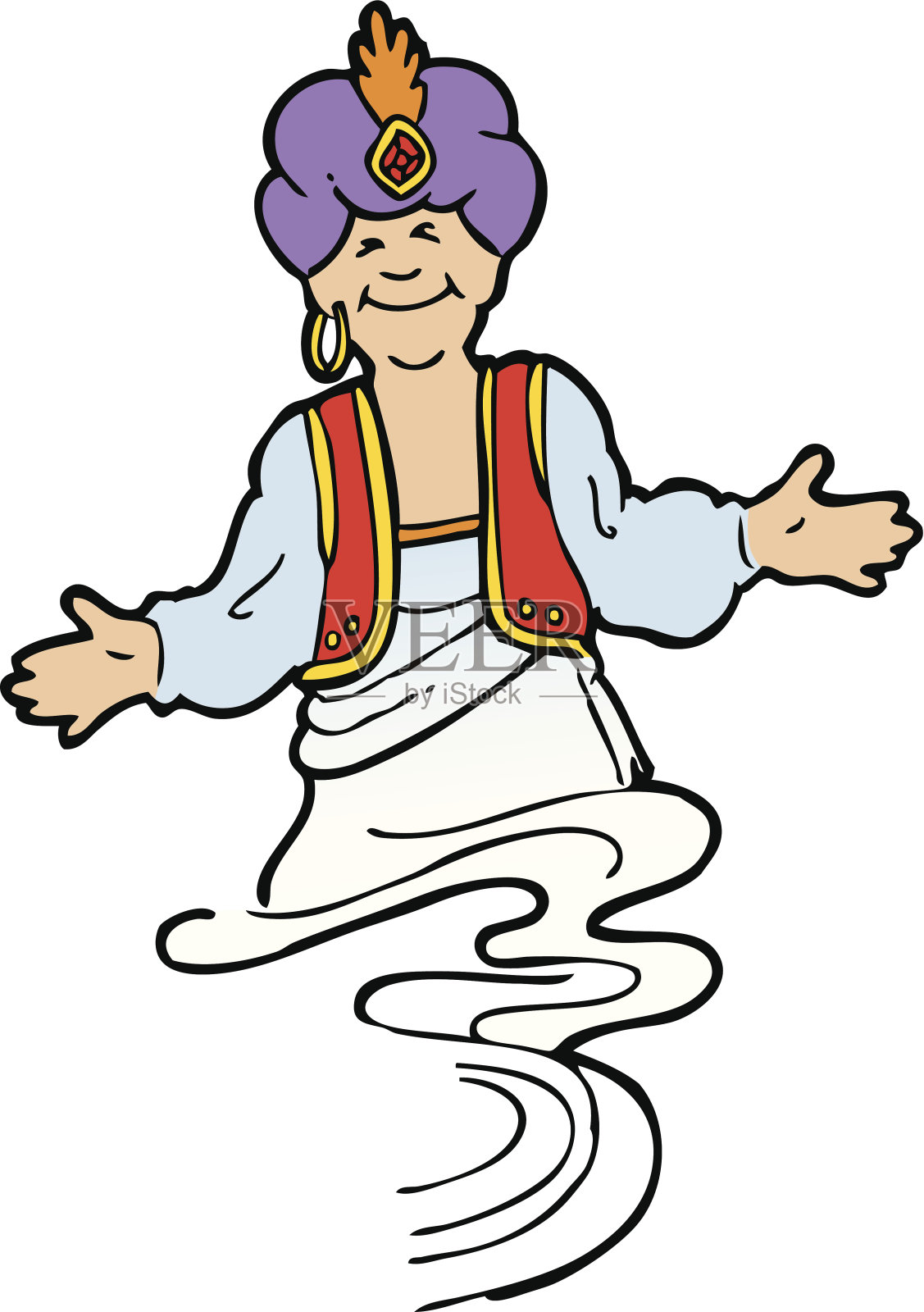 精灵插画图片素材