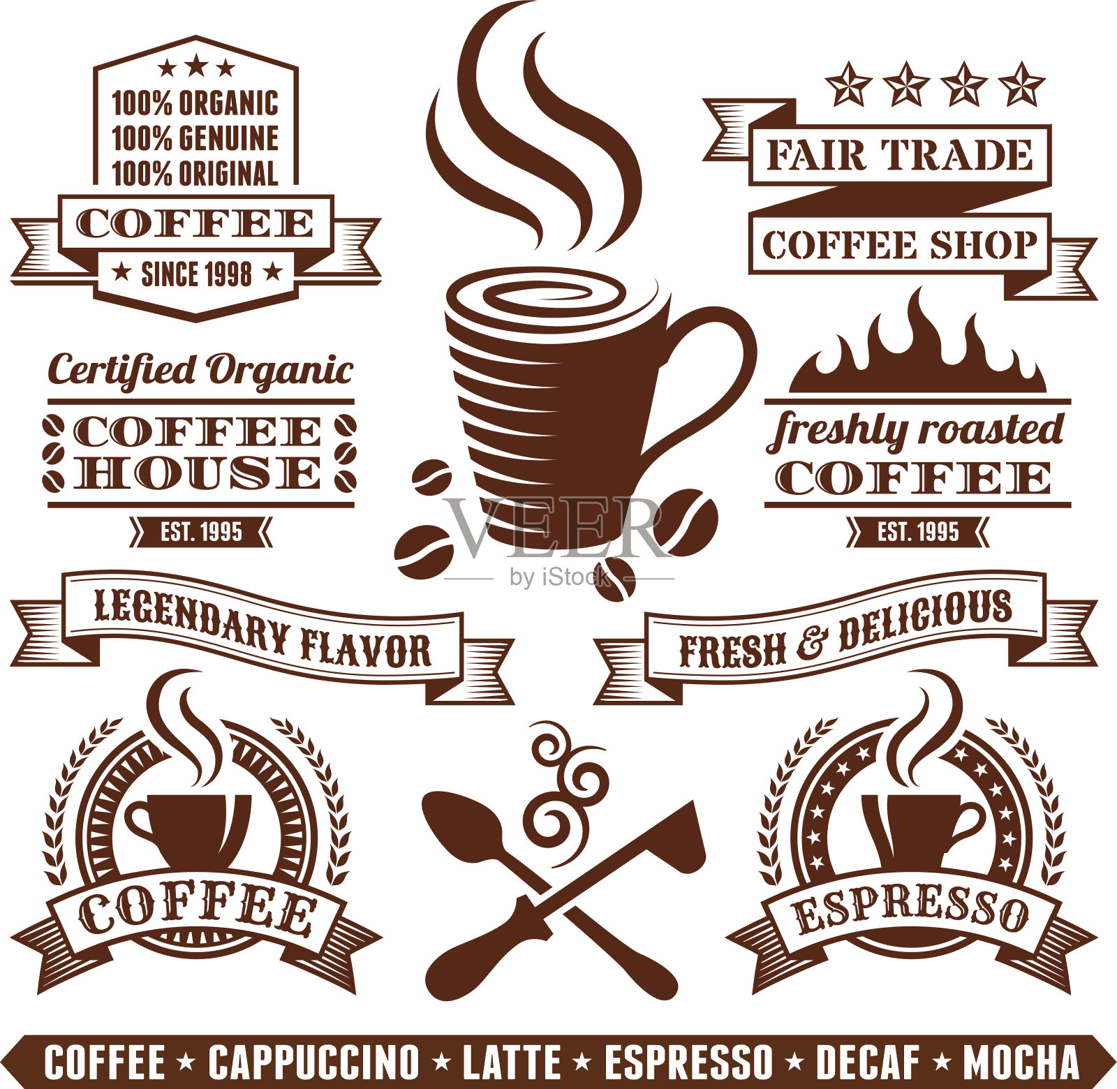 咖啡厅优雅的版税免费向量版税免费向量艺术收藏插画图片素材