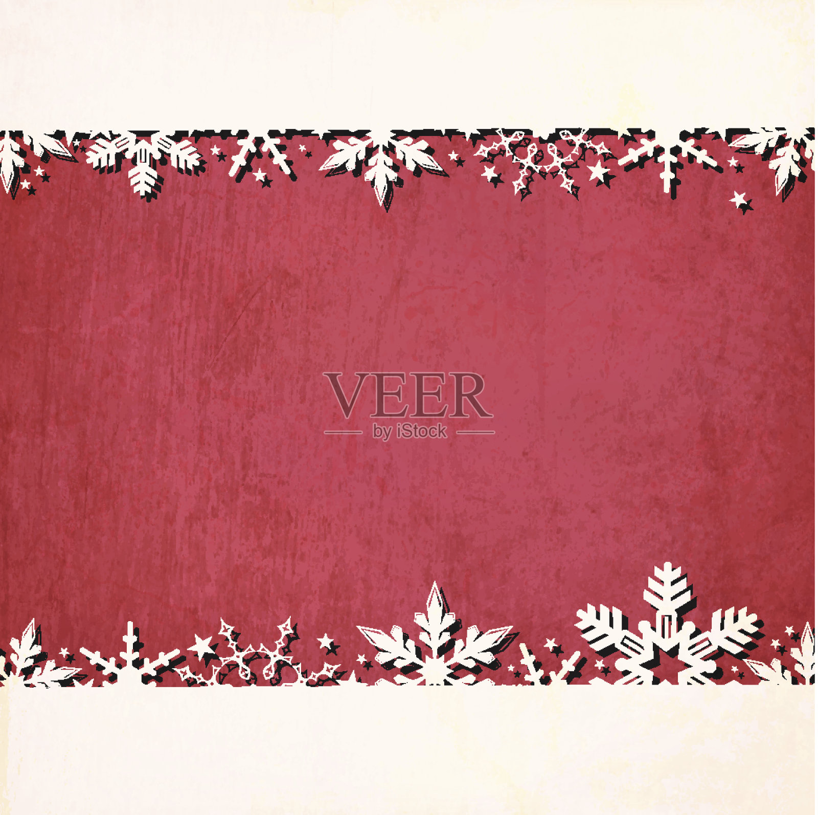 Grunge矢量圣诞背景插画图片素材