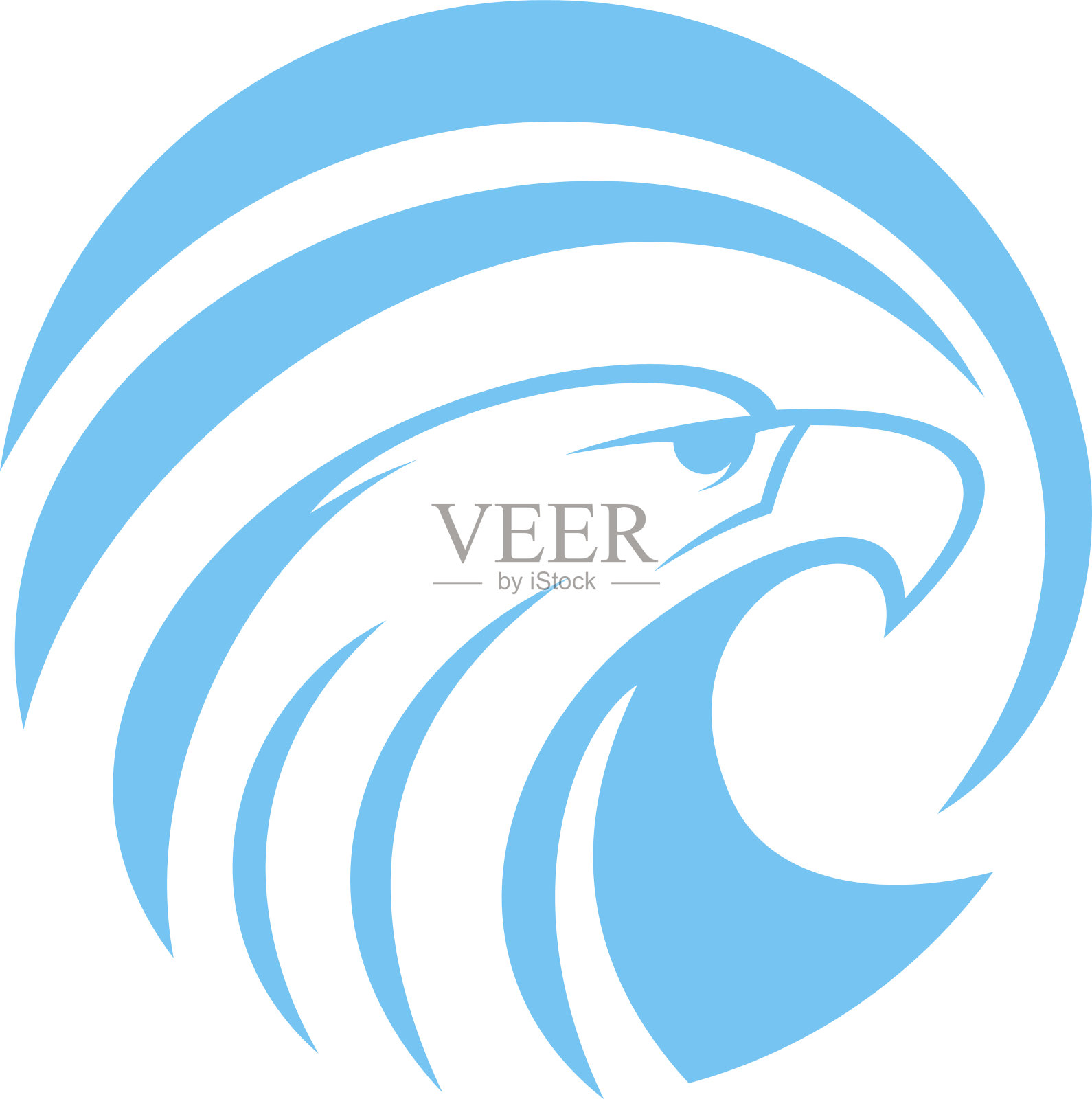 鹰图标插画图片素材