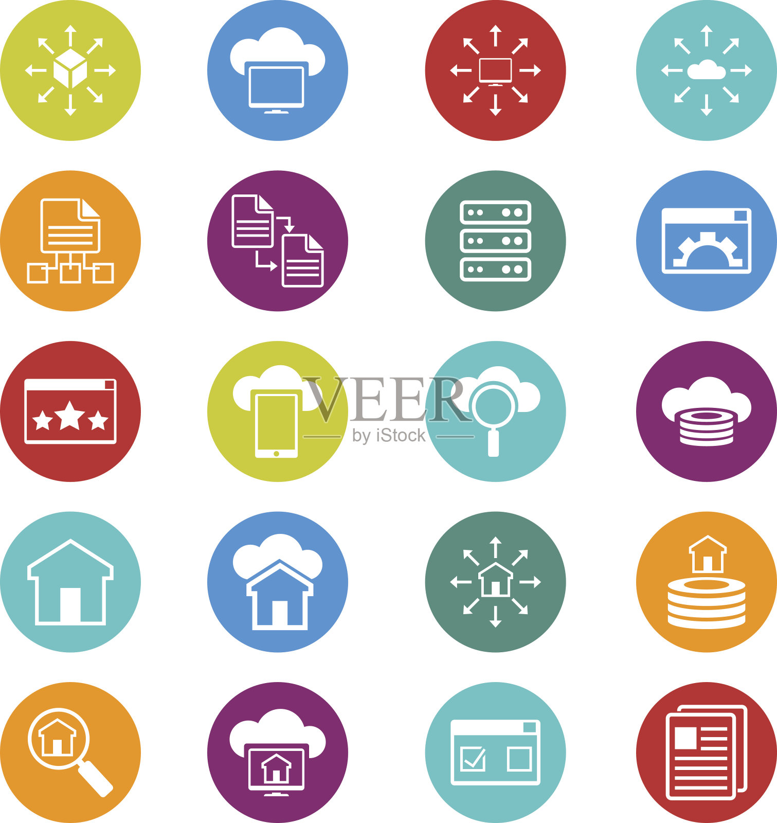 网络图标设置图标素材