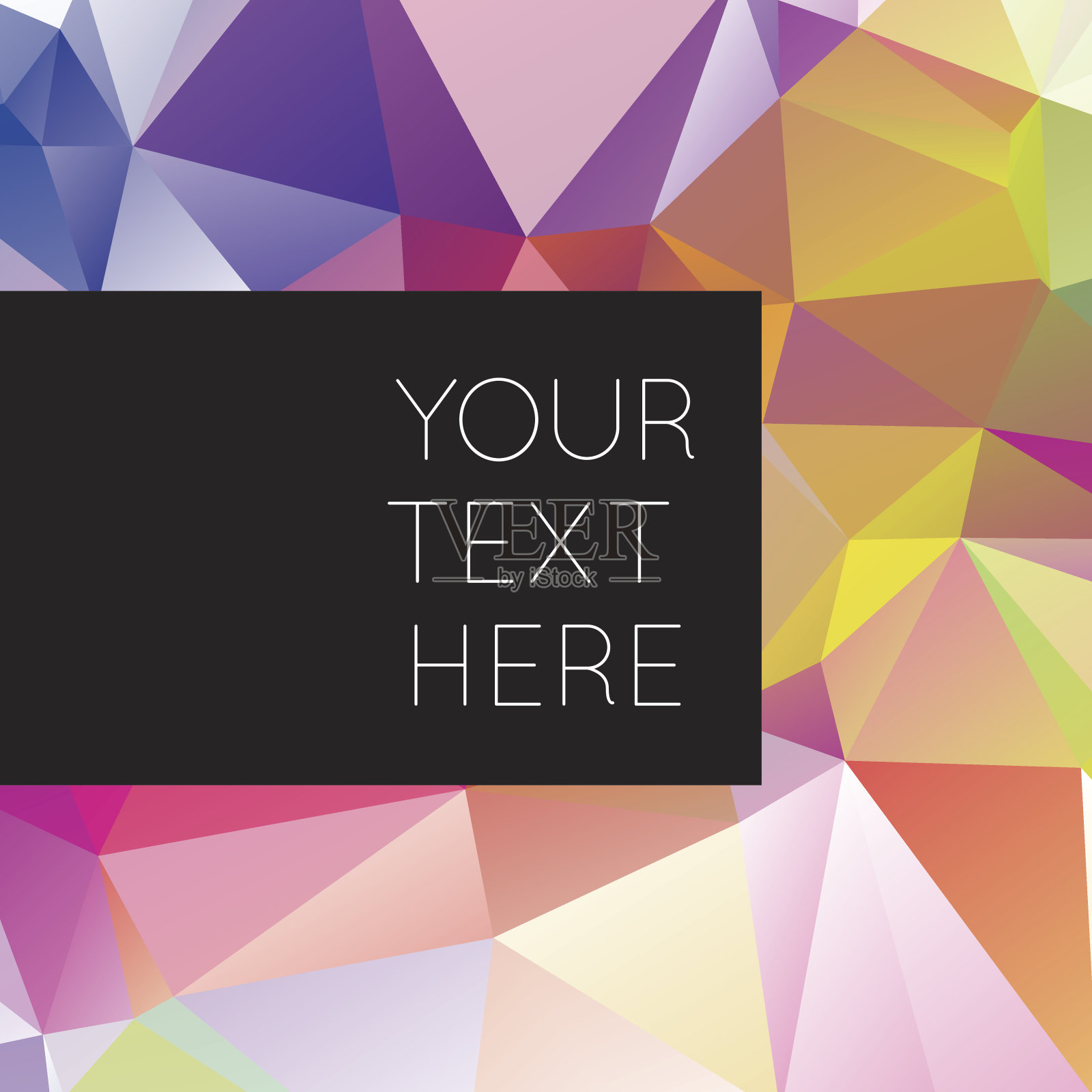 抽象背景与复制空间插画图片素材