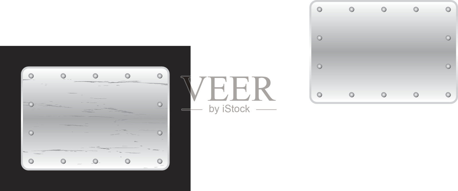 金属板插画图片素材