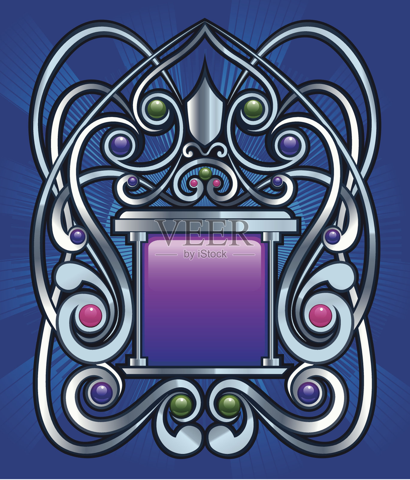 经典优雅的标签插画图片素材