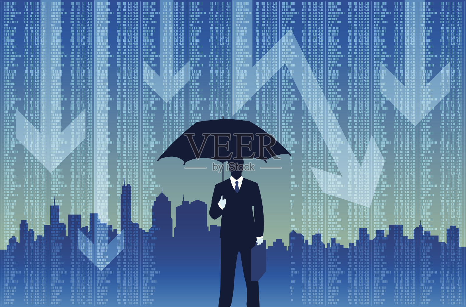 由专业经纪人保护插画图片素材