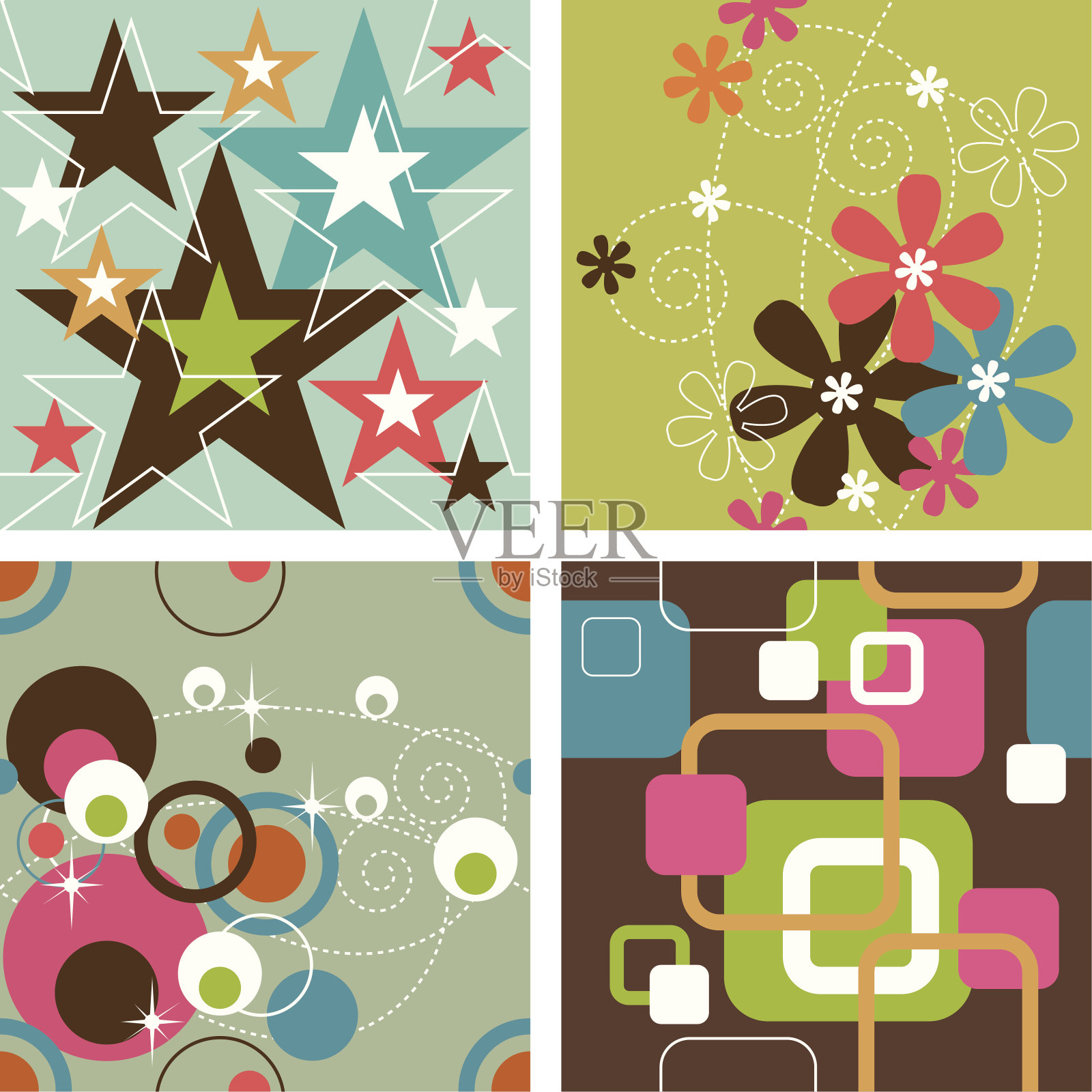 彩色模式插画图片素材